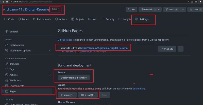 GitHub Pages