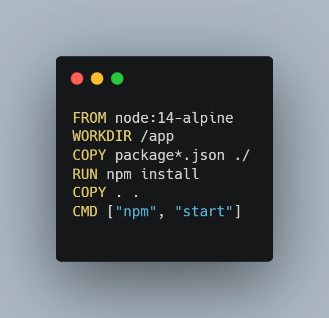 dockerfile
