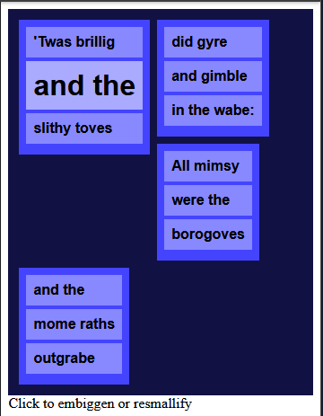 漂浮物以一种相当令人困惑和痛苦的方式漂浮着。