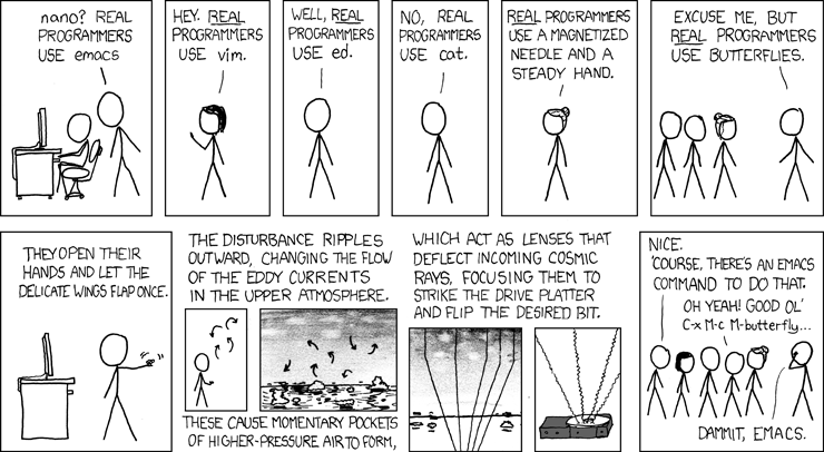 XKCD：真正的程序员
