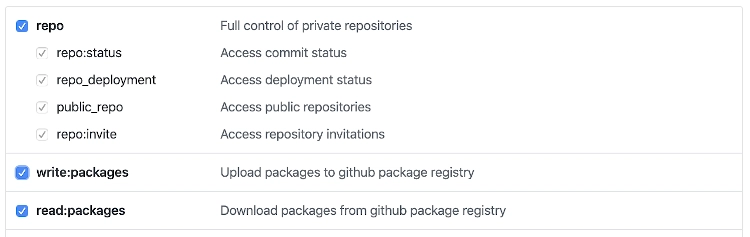 在 GitHub 中设置令牌
