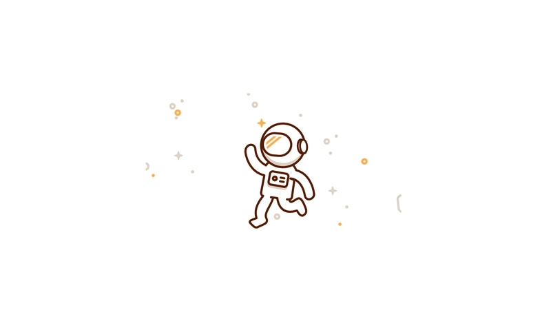 演示图像：Space 404 - 前端解决方案