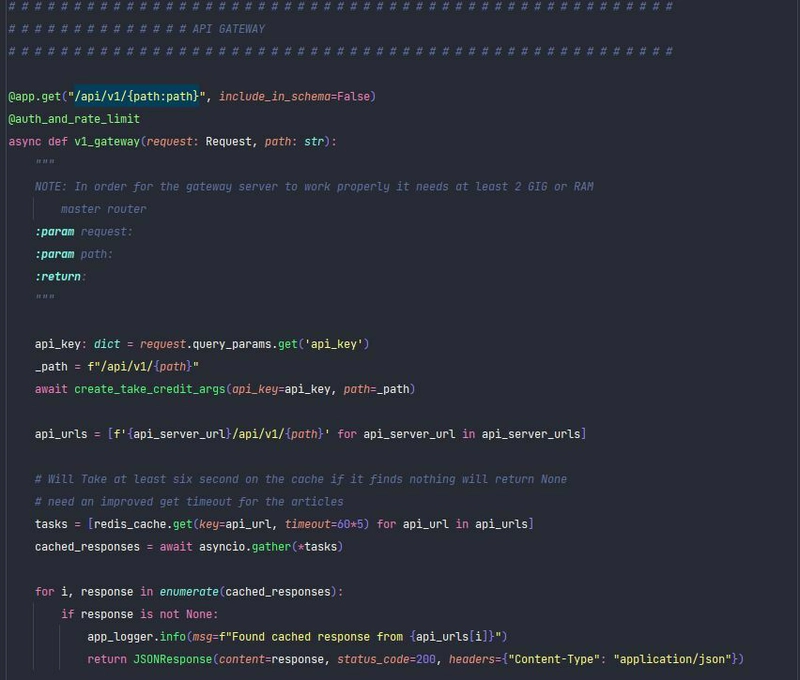 如何使用 Python 创建高性能 API 网关