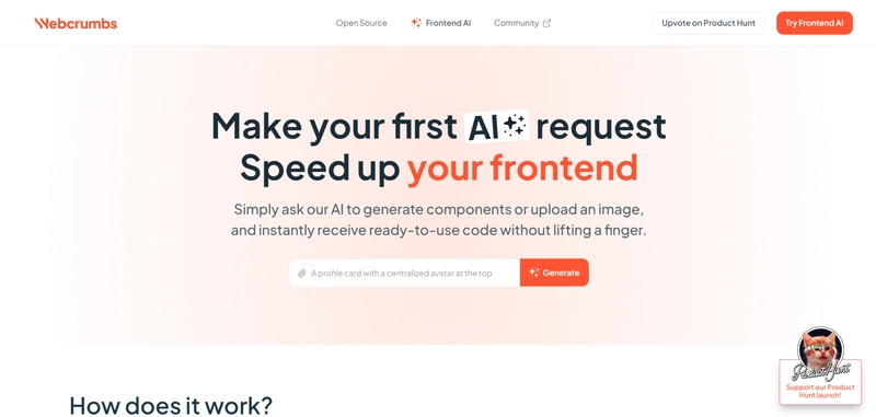 Webcrumbs 登陆页面