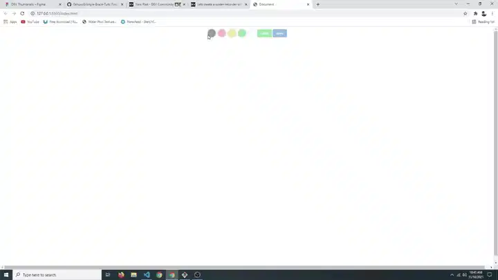 JavaScript Paint 应用程序演示