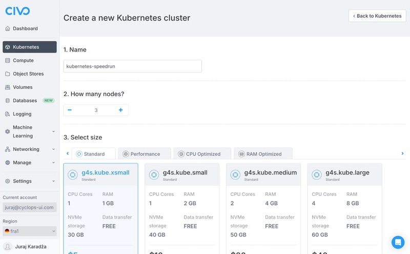 配置 Civo Kubernetes 集群