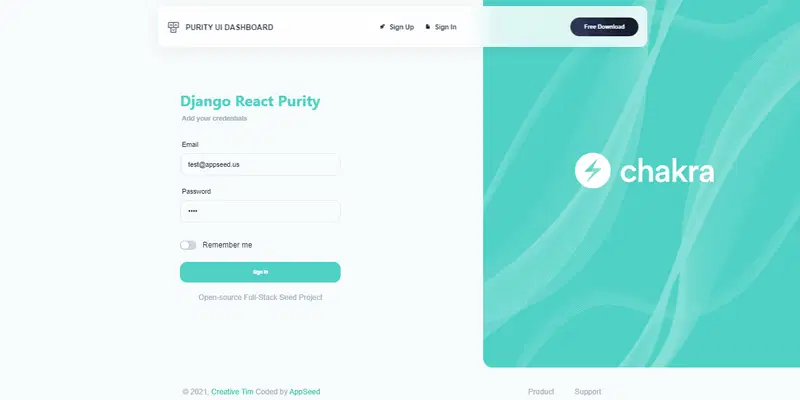 React Django - 开源全栈种子项目，GIF 动画演示