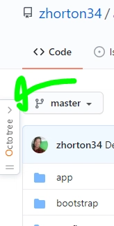 Octotree GitHub 代码树选项卡