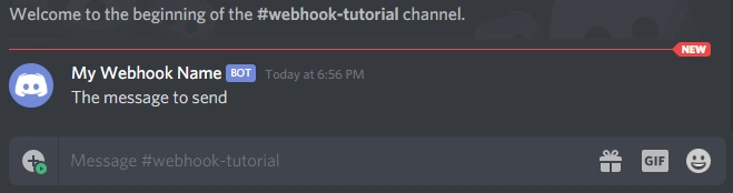 Discord 消息结果