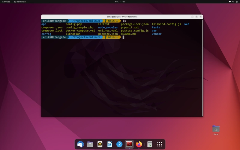完成终端配置 - Terminator + Zsh + Oh my Zsh 和 Powerline 字体