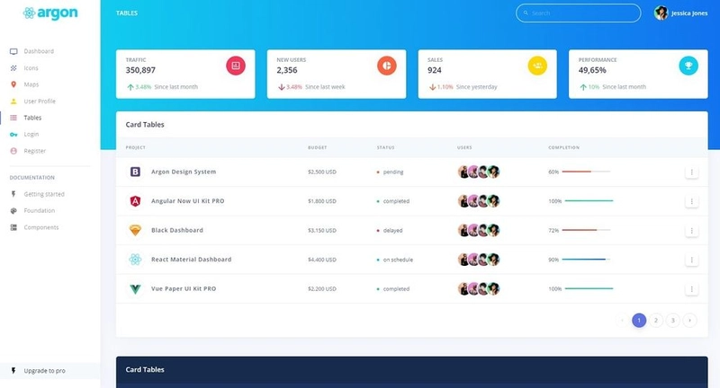 React MUI模板(开源)- UI表格