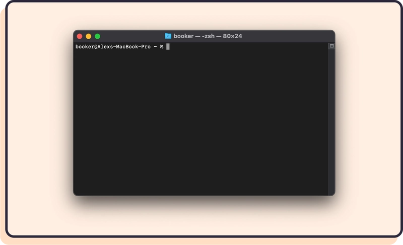 macOS 内置终端
