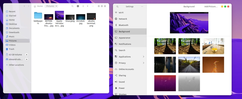 调整后的 Ubuntu