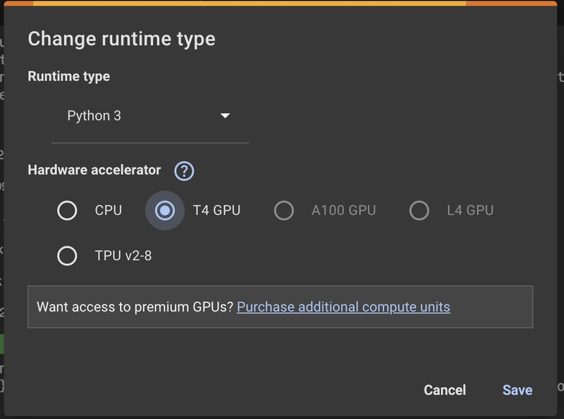 GPU 设置