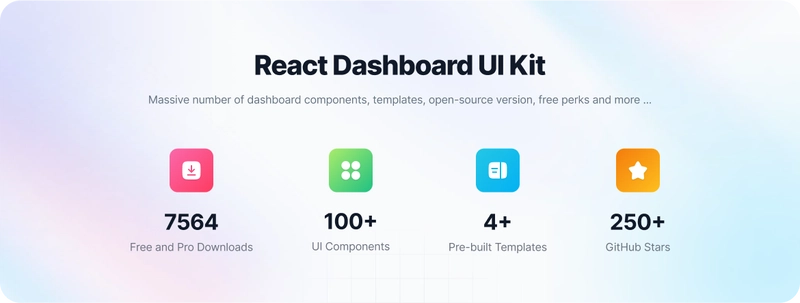 React 仪表板 UI 套件