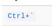 Ctrl + Esc