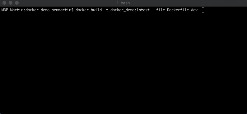 从自定义 Dockerfile 构建 Docker