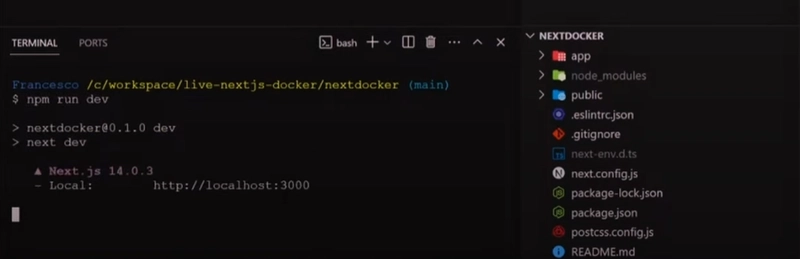 Next.js 和 Docker