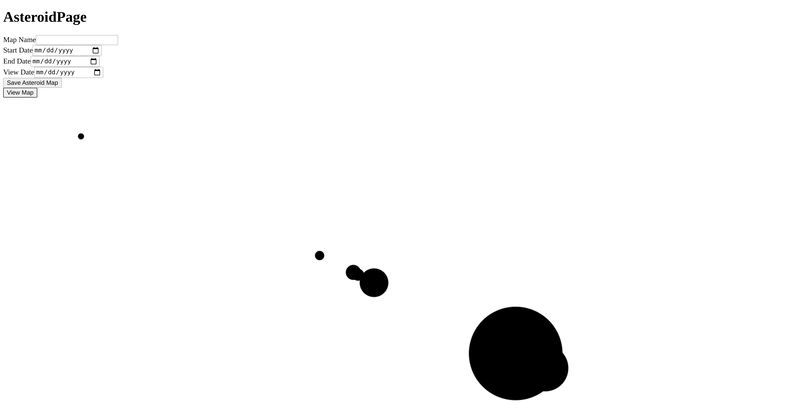小行星地图