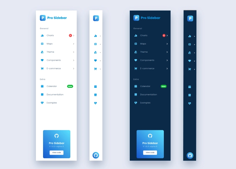 react-pro-侧边栏