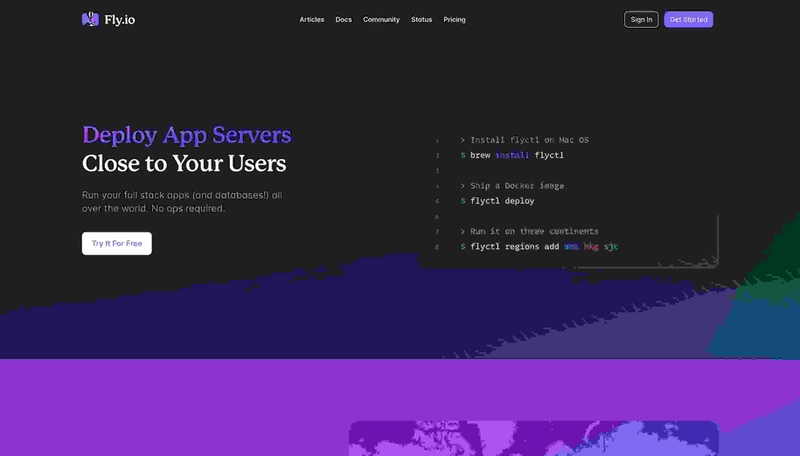 将 Node.js 应用程序部署到 Fly.io