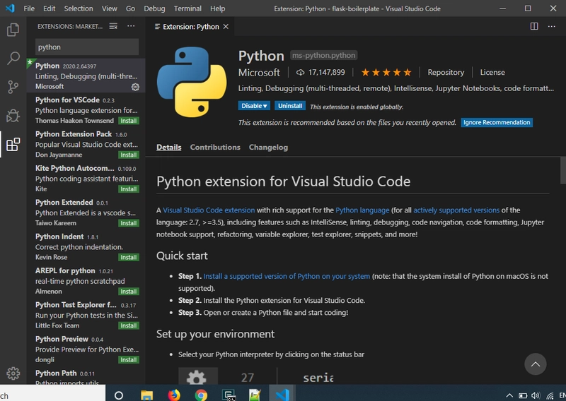 vscode-python-扩展