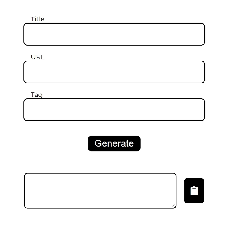 HTML 生成器用户界面