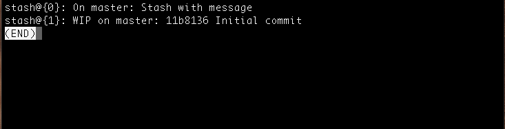 git 存储列表示例