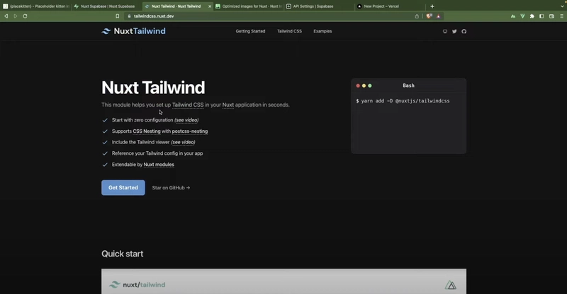 Nuxt Tailwind