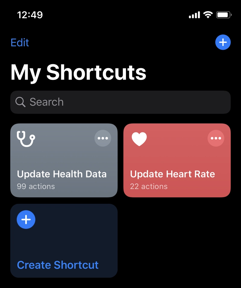 iOS 快捷方式
