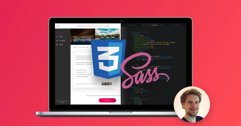 高级 CSS 和 Sass：Flexbox、Grid、动画等等！