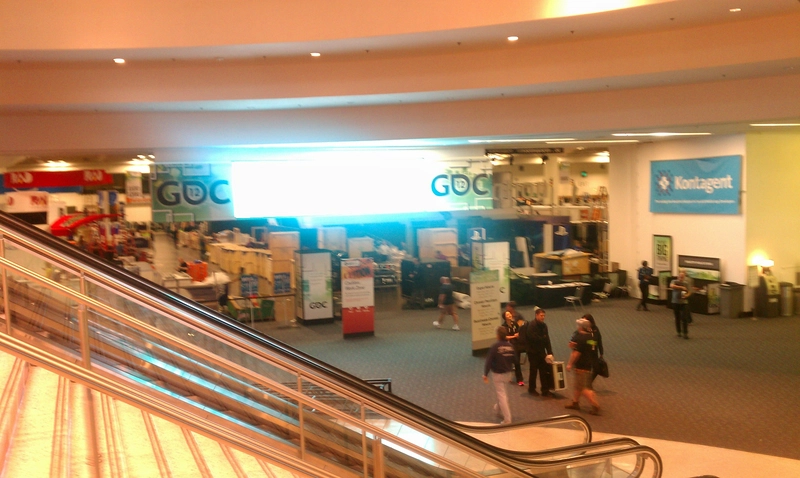 GDC 2012 的最后时刻，人们纷纷回家