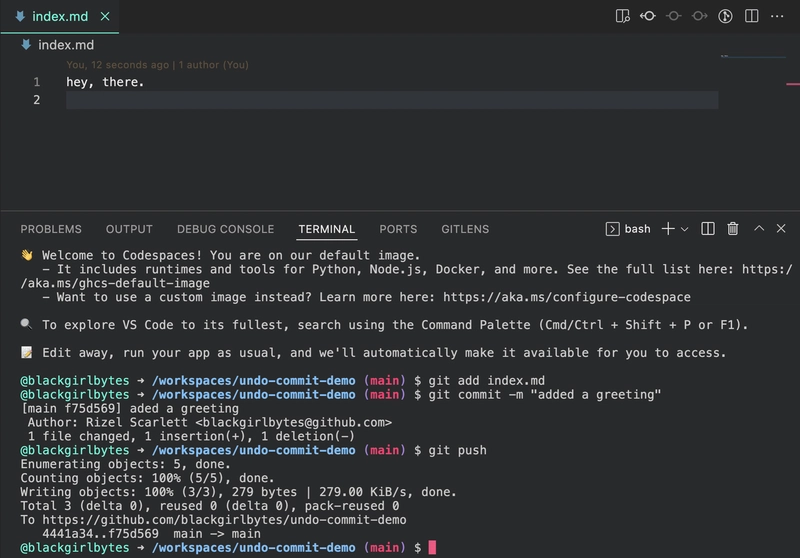 此图包含一个 IDE 的屏幕截图，其中包含一个名为 index.html 的文件，其中包含以下内容