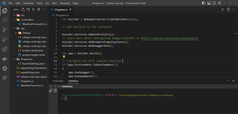 C# 项目的结构