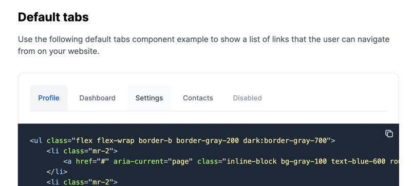 Tailwind CSS 标签轻量模式