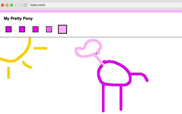 我们将在这个项目中构建一个绘图应用程序