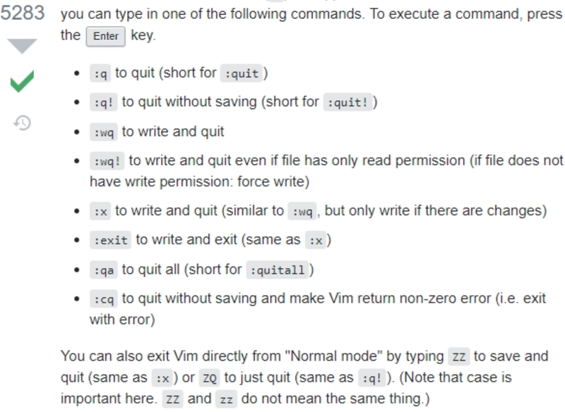 Stack Overflow 的回答
