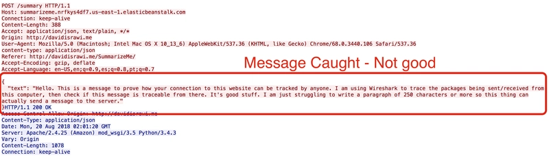 不好 Wireshark捕获