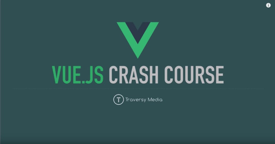 Vue JS 速成课程 - 2019，作者：Brad Traversy