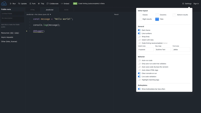 帮助应聘者理解他们可以使用 console.log 和调试器来解决问题。
