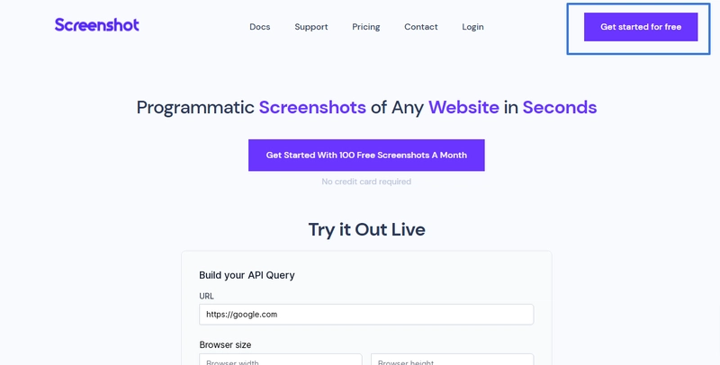 注册屏幕截图 API