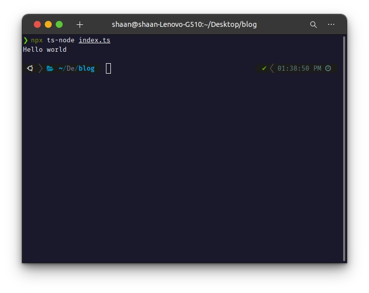 TypeScript 输出