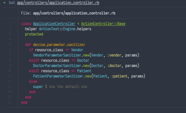 显示 Ruby 文件的 bat
