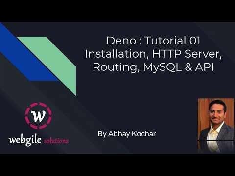 Deno.js教程:安装、HTTP服务器、Deno路由、Deno MySQL和Deno REST API(基于MySQL)