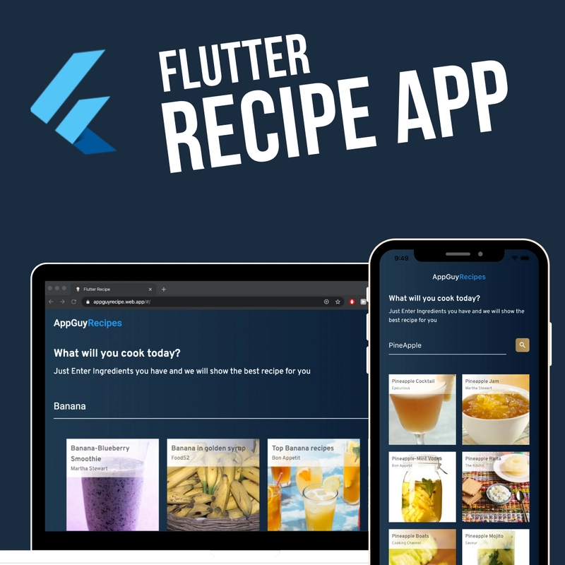 Flutter 食谱应用