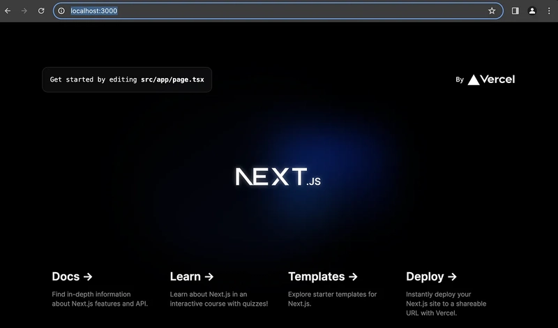 NextJS 默认应用程序
