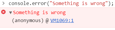 console.error 示例