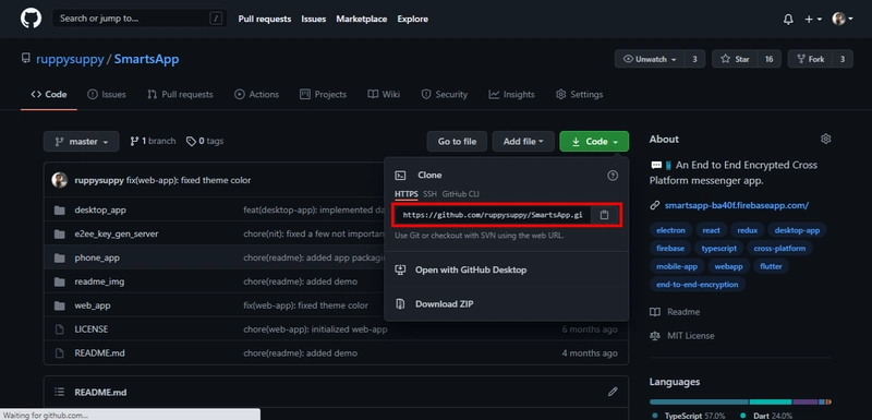GitHub 克隆链接