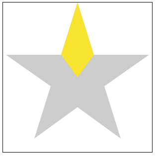 星形剪辑路径