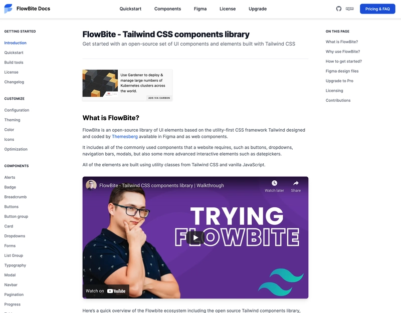 Tailwind CSS 组件库